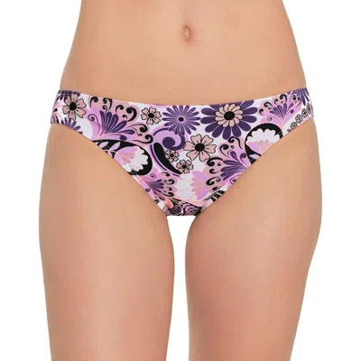 Salt + Cove Juniors Womens Floral Print Hipster Swim Bottom Separates In Multi