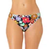 Salt + Cove Juniors Penny Lane Womens High Waist Floral Print Swim Bottom Separates In Multi