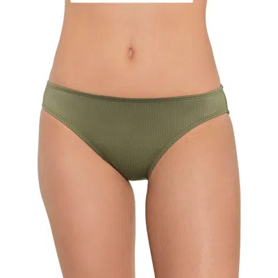 Salt + Cove Juniors Womens Hipster Bikini Swim Bottom Separates In Green