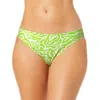 Salt + Cove Juniors Zoorama Womens Animal Print Hipster Swim Bottom Separates In Green