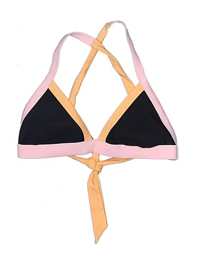 Pre-owned Salt + Cove Swimsuit Top Pink Color Block Pattern Swimwear
