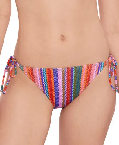 Salt + Cove Women's Ziggy Pop Side-tie Bikini Bottoms, Created For Macy's In Multi