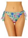 Salt + Cove Women's Peony Party Side-tie Hipster Bikini Bottoms, Created For Macy's In Multi