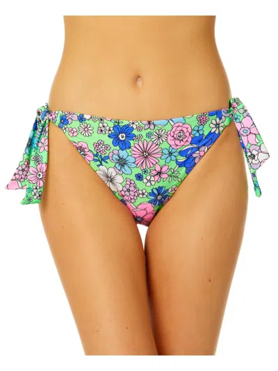 Salt + Cove Women's Peony Party Side-tie Hipster Bikini Bottoms, Created For Macy's In Multi Floral
