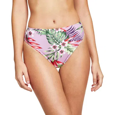 Salt + Cove Womens High-waist Floral Swim Bottom Separates In Multi