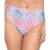 Salt + Cove Womens High-waist Snake Swim Bottom Separates In Multi