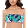 Salt + Cove Womens Printed Ruffled Swim Top Separates In Multi