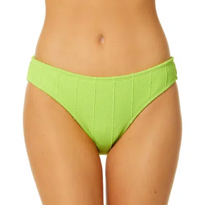 Salt + Cove Womens Ribbed Hipster Swim Bottom Separates In Green