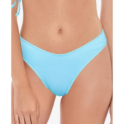 Salt + Cove Womens Ribbed Lined Swim Bottom Separates In Blue