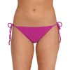 Salt + Cove Womens Ribbed Side-tie Swim Bottom Separates In Pink