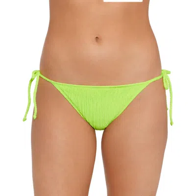 Salt + Cove Womens Side Tie Bikini Swim Bottom Separates In Yellow