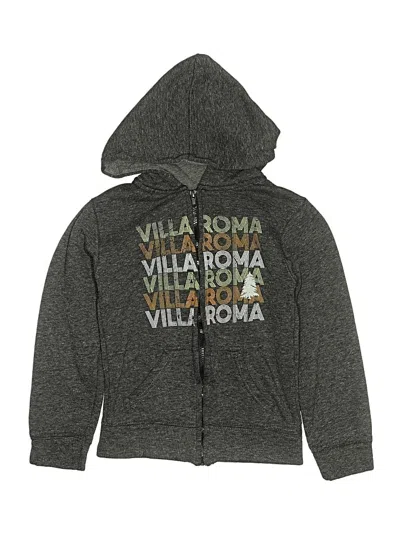 Pre-owned Salt Creek Premium Souvenir Apparel Kids' Zip Up Hoodie In Gray