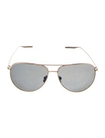 Pre-owned Salt Francisco Aviator Sunglasses In Gold