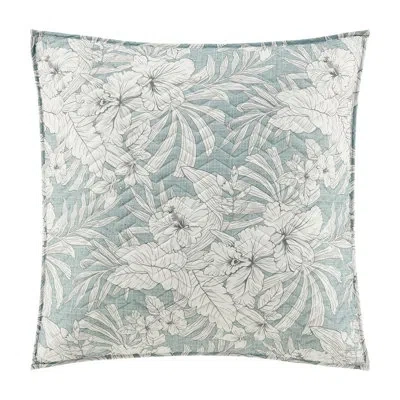 Salt Life Auckland Euro Quilted Sham In Aqua