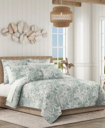 Salt Life Auckland Floral Quilt Sets In Blue