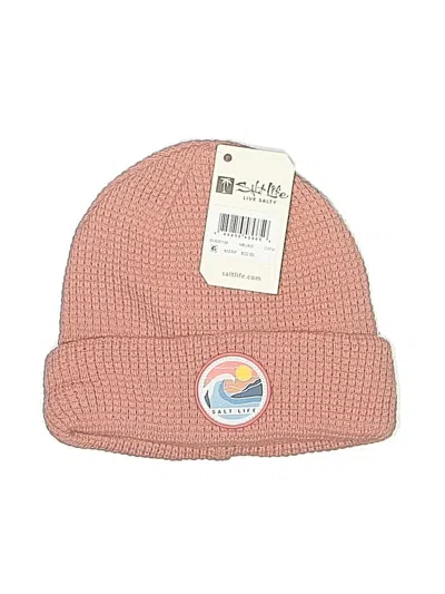 Salt Life Beanie Hat In Pink
