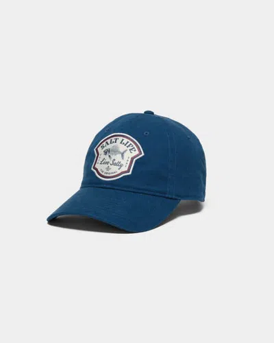 Salt Life Bone Fish Crest Hat In Blue