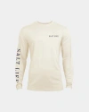 Salt Life Canopy Long Sleeve Performance Tee In Neutral