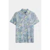 Salt Life Canopy Short Sleeve Button Down In Multi