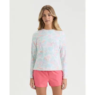 Salt Life Canopy  Slx Performance Long Sleeve Shirt In White