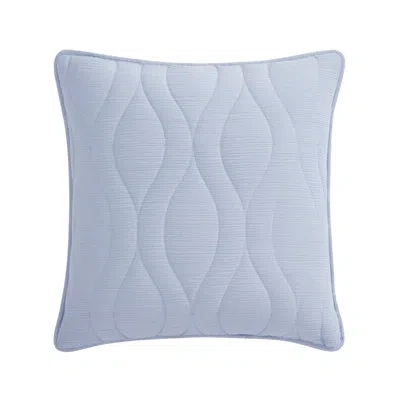 Salt Life Cove 20" Square Quilted Decorative Throw Pillow In Blue