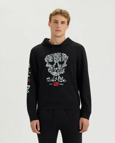 Salt Life Dive And Conquer Hoodie In Black