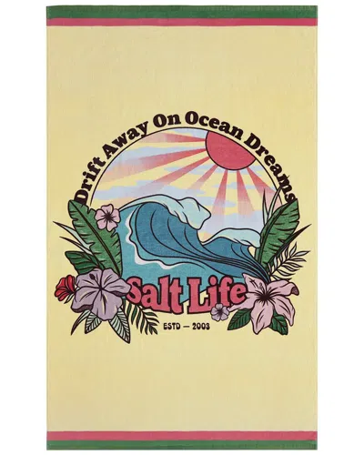 Salt Life Drift Away Beach Towel In Multi
