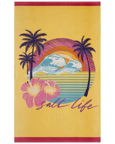 Salt Life Good Times Beach Towel In Multi