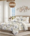 Salt Life Hatteras Floral Quilt Sets In White