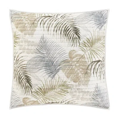 Salt Life Hatteras Quilt Euro Quilted Sham In Natural