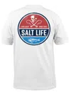 SALT LIFE HIGH SEAS MENS COTTON GRAPHIC T-SHIRT