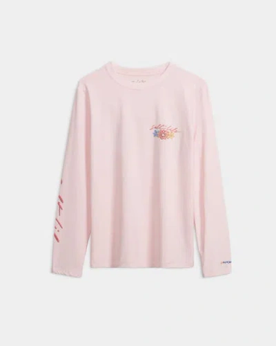 Salt Life Honu Long Sleeve Performance Shirt In Pink