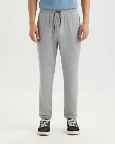 Salt Life Jogger Performance Heather Brushed Knit In Gray
