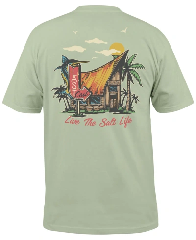 Salt Life Men's Last Call Graphic Print Short-sleeve T-shirt In Seafoam
