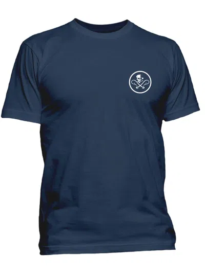 Salt Life Mens Cotton Logo Graphic T-shirt In Blue