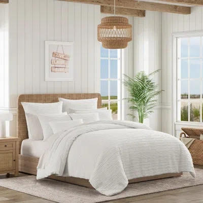 Salt Life Oslo Full/queen 3pc. Comforter Set In White