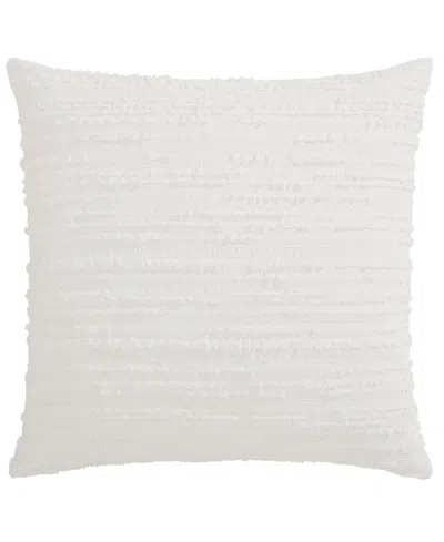 Salt Life Oslo Square Decorative Pillow, 20" X 20" In White