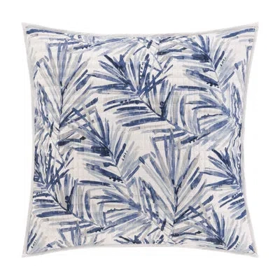 Salt Life Palm Beach Euro Quilted Sham In Blue