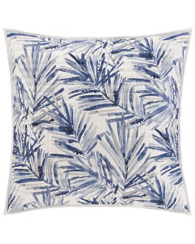 Salt Life Palm Beach Euro Sham In Blue