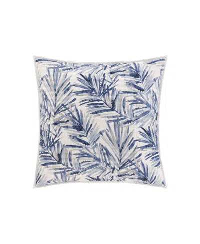 Salt Life Palm Beach Quilted Sham, European In Blue