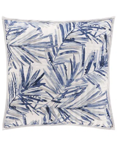 Salt Life Palm Beach Throw Pillow In Blue