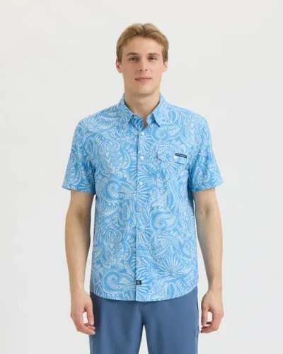 Salt Life Performance Woven Shirt In Multi