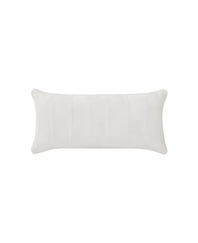 Salt Life Reef Boudoir Decorative Pillow, 14" X 30" In Gray