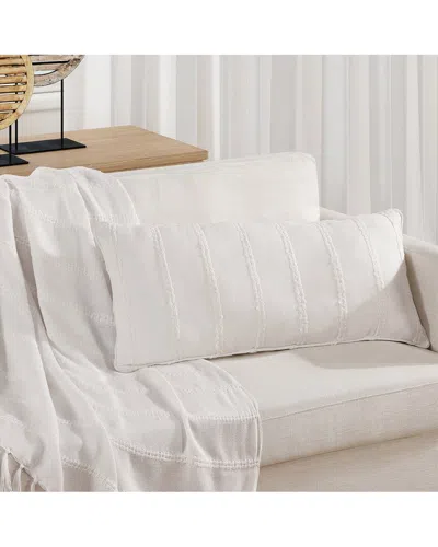 Salt Life Reef Boudoir Decorative Throw Pillow In White