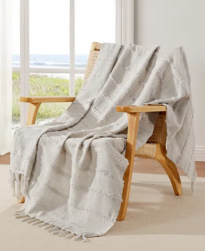 Salt Life Reef Coastal Throw, 50" X 60" In Gray