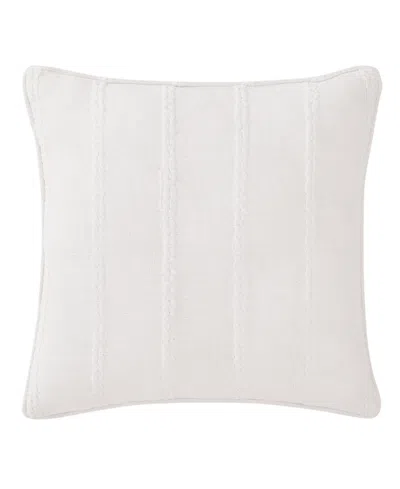 Salt Life Reef Square Decorative Pillow, 20" X 20" In White