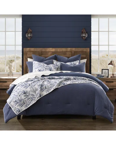 Salt Life Riverside Comforter Set In Blue