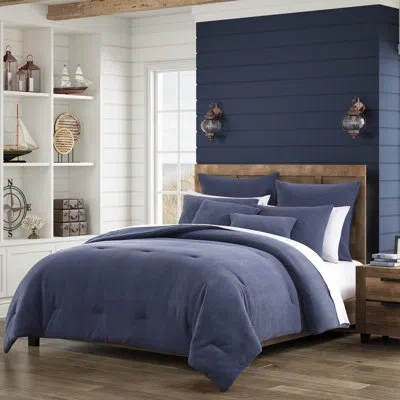 Salt Life Riverside Full/queen 3pc. Comforter Set In Blue