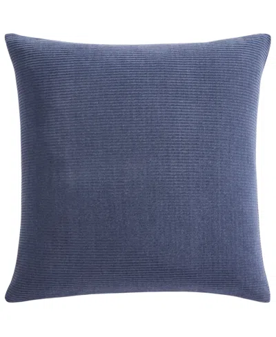 Salt Life Riverside Ribbed Sham, European In Blue