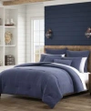Salt Life Riverside Solid Comforter Sets In Blue